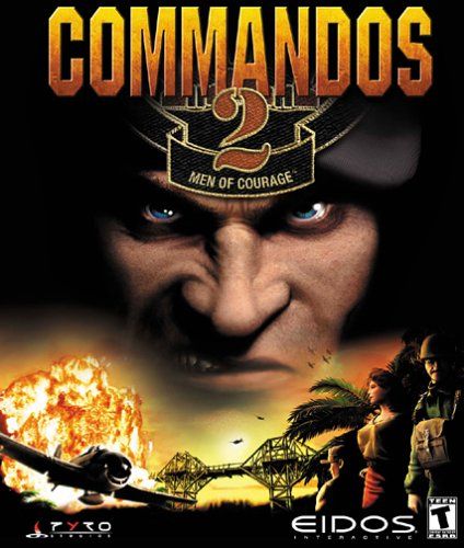 Commandos 2 Men of Courage box art for Playstation 2